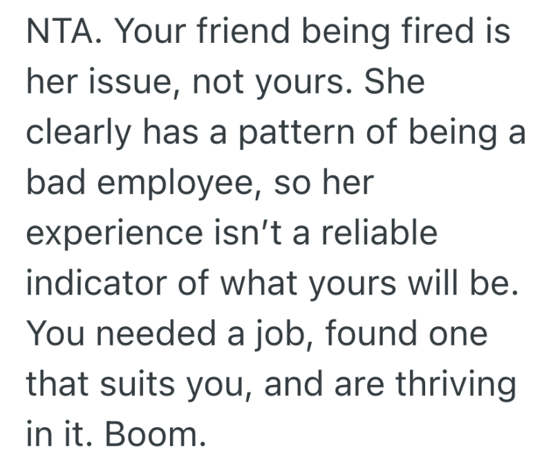Screenshot 2025 03 04 at 8.57.54 PM e1741139947332 She Was Offered A Great Job Opportunity Near Her Home, But Her Friend Thinks She Made A Big Mistake By Taking The Job